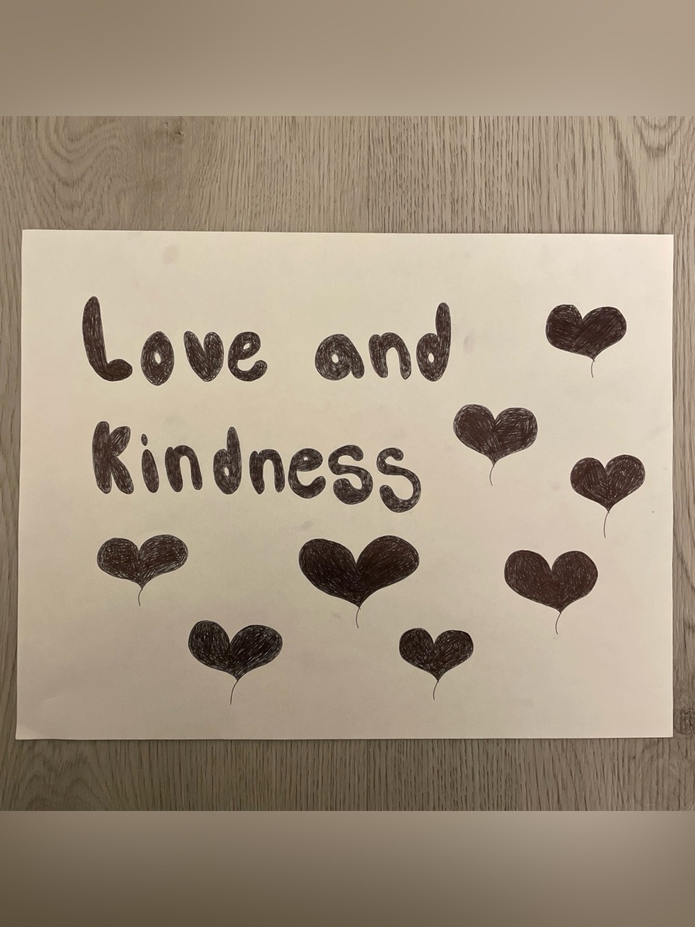 Love and Kindness drawing